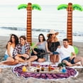 thumbnail image 2 of Palmeras inflables de 1,7 m de altura, paquete de 2, Luau Hawaiian Party, 2 of 9