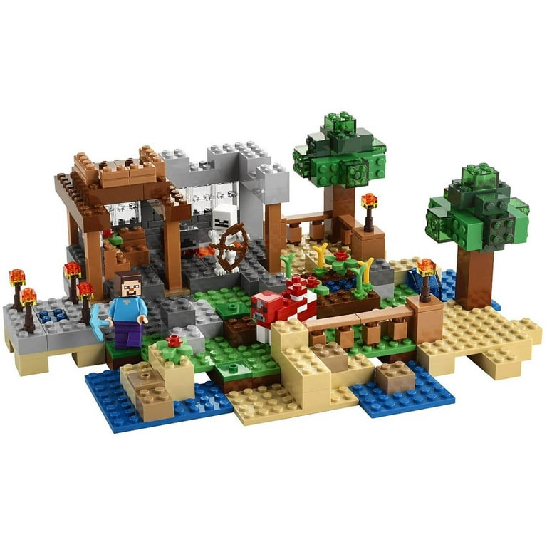 マインクラフト レゴ crafing box LEGO Minecraft Crafting Box - Walmart.com