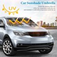thumbnail image 3 of Leviatán Sombrilla Solar para Auto - Protector de Parabrisas Plegable | Cortina Solar Delantero | Bloqueo UV y Aislamiento de Calor 133x73cm, 3 of 6