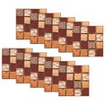 thumbnail image 1 of 10pc 3d Crystal Tile Stickers Diy Waterproof Self-adhesive Wall Stickers, 1 of 5