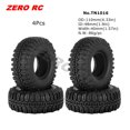 thumbnail image 3 of Neumáticos RC Rock Crawler de 1,9 pulgadas, 110-125 mm, para 1/10 RC4WD D90 D110 AXIAL SCX10 II III CAPRA TRAXXAS TRX-4 TRX-6 RGT, rueda de 1,9", 3 of 5