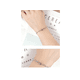 thumbnail image 4 of Pulsera Mujer Brazalete Corazón Alas Ángel Ajustable Xtellar plateado, 4 of 4