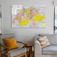 thumbnail image 6 of Switzerland Map Posters Canvas Wall Art Poster Decorative Bedroom Modern Home Print Picture Artworks Posters 08x12inch(20x30cm), 6 of 6