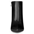 thumbnail image 3 of Unique Bargains Women's Pointed Toe Stiletto High Heels Ankle Boots, 3 of 4