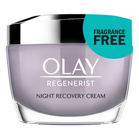 Olay Regenerist Night Recovery Cream Face Moisturizer, 1.7 (Best Night Cream For Dry Skin Face In India)
