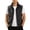 Black, variant on Fishing Vests for Men Lightweight Stand Collar Zip Up Sleeveless Jacket with Pockets Outdoor Work Photo Travel Hiking Vest