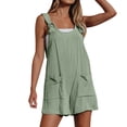 thumbnail image 2 of Pxiakgy jumpsuits for women 2024 Women's Summer Casual Fashion Shorts Romper Suspenders women's jumpsuits, 2 of 5