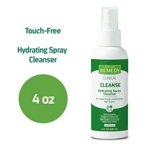 Medline Remedy Clinical No-Rinse Spray Cleanser, 4 oz, Vanilla Scent