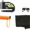 thumbnail image 2 of Anti-theft Disc Brake Lock Disc Lock Alarm Motorcycle Security Wheel Disk Lock Autocycle Locks Parts, 2 of 5