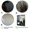 thumbnail image 3 of Designart "Sunrise Portrait Grey Pelican s Morning Watch II" Animals Floater Framed Wall Art Living Room, 3 of 7