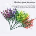 thumbnail image 3 of 12 Pieces Artificial Flower Fake Plant Simulation Bridal Bouquet Plants Flowers Christmas Party Photography Props Yellow, 3 of 10