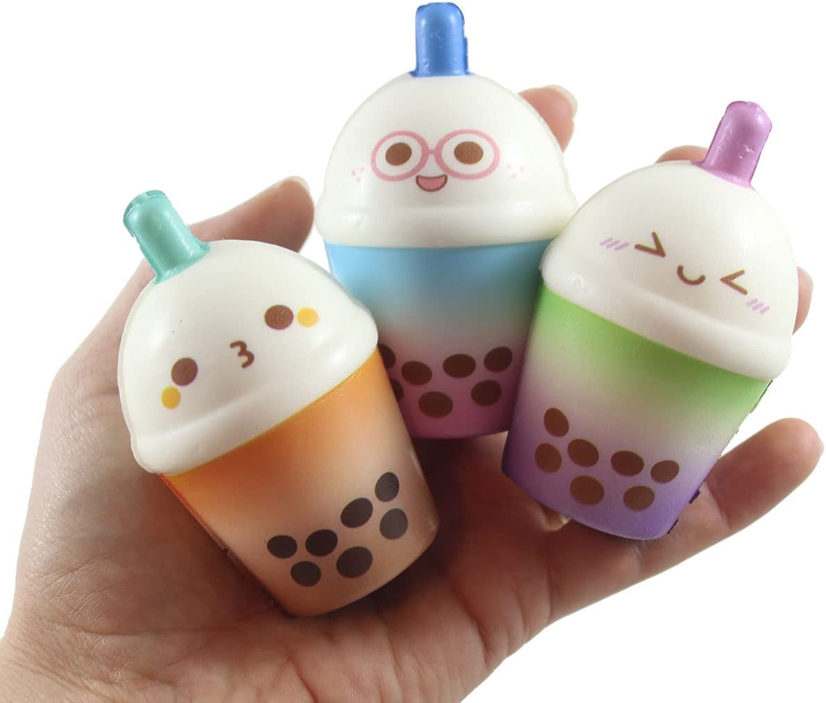 Ja-Ru Squeesh Yum Boba Tea Fidget Toy (Styles May Vary)