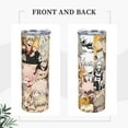 thumbnail image 2 of Insulated Tumbler with Lids and Straws, My Hero Academia Katsuki Bakugo Collage Stainless Steel Mug Coffee Cup Thermal Travel 20oz, 2 of 7