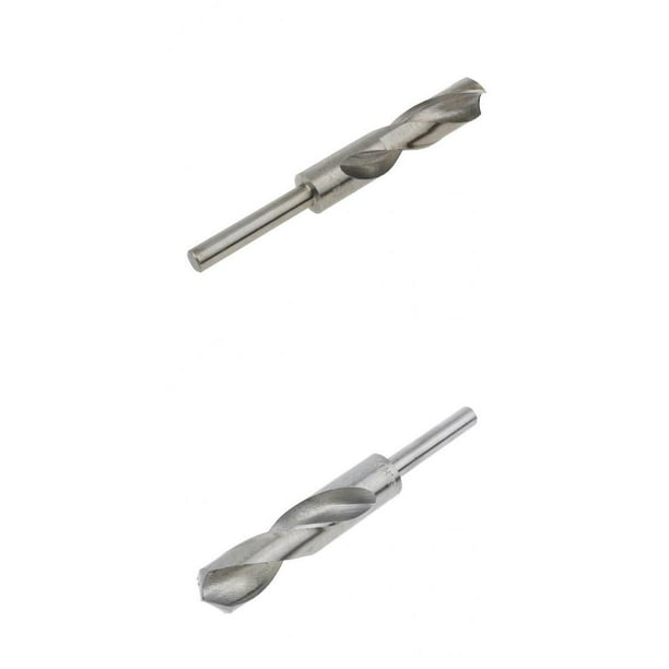 Juego de brocas helicoidales shamjiam Broca Helicoidal HSS de 18 Mm Y 22 Mm para Perforar Acero Hierro Aluminio Cobre