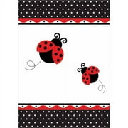 Creative Converting Ladybug Fancy Plastic Table Cover
