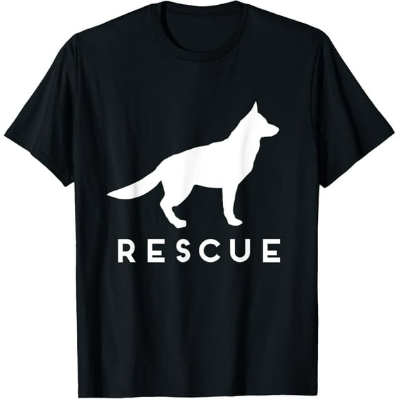 Playful Comfort Tee - German Shepherd Rescue T-Shirt Adopt Shelter Dog