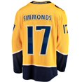 thumbnail image 2 of Wayne Simmonds Nashville Predators LNH Fanatics Breakaway Chandail Domicile, 2 of 2