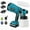 Blue, variant on LabTEC Cordless Electric Paint Sprayer Battery Powered with 2PCS 3.0Ah Battery and Charger for House Painting, 3 Nozzles for Furniture, Cabinets, Wall, Fence