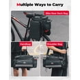 thumbnail image 4 of Bolsa de bicicleta KEMIMOTO, 20 L, de piel de carbono, impermeable, 4 of 7