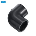 thumbnail image 3 of Uxcell Pipe Fitting Elbow 16mm Socket 90 Degree Adapter Connector, 25mm 4, 3 of 5