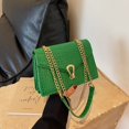 thumbnail image 3 of Bolso cuadrado pequeño con cadena personalizada, bolso de hombro sencillo y moderno, bolso nuevo de otoño 2025, bolso cruzado informal de moda para mujer, 3 of 5