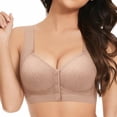 thumbnail image 2 of Seamless Bras for Women Front Closure Skin Friendly Comfort Bra For Seniors Wireless Bras, 2 of 4