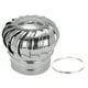 thumbnail image 1 of Tapa de Ventilación de Techo de Acero Inoxidable de 7.9" de Tamaño, Capucha de Turbina de Viento de Escape, Ventilación de Chimenea de Rotación 360°, 1 of 6