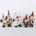 thumbnail image 4 of 1/3Pcs Christmas Ornaments Santa Claus Xmas Tree Hanging Pendants Holiday Party Home Decor, 4 of 4