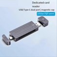 thumbnail image 2 of CFast SD Card Reader USB 3.2 to Micro-SD&TF External Memory, 2 of 4