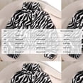 thumbnail image 4 of Mnyotv Girls Plush Jackets Zebra Printed Long Sleeve Warm Cardigan Coats Little Girls Puff Jacket Size 8-9 Years, 4 of 6