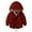 Wine, variant on Daznico Kids Boys Girls Winter Thicken Coat Solid Hooded Jacket Toddler Windproof Thick Warm Outwear,Kids Winter Coat,4-5 Years