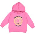 thumbnail image 2 of Inktastic Donut Worry Be Happy Pink Sprinkle Donut` Toddler Hoodie, 2 of 4