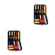 thumbnail image 4 of Vogacara Tablero ocupado para niños pequeños, portátil, para entrenamiento de padres e hijos, educativo, interior, sala de estar, juguete Azul oscuro 2piezas, 4 of 6