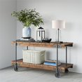 thumbnail image 4 of Henn&Hart 15" Seeded Glass/Blackened Bronze Metal/Glass/Fabric Table Lamp, 4 of 11