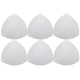 thumbnail image 1 of 3 Pairs Womens Removable Smart Cups Bra Inserts Pads For Swimwear Sports (White), 1 of 2