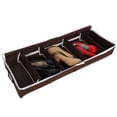 thumbnail image 1 of Grand Organisateur de Chaussures, Couvercle en PVC Diviseurs Réglables Conception sous le Lit Boîte de Rangement de Chaussures Visible pour les Femmes et les Hommes, 1 of 8