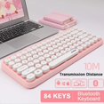 thumbnail image 4 of Wireless Bluetooth Keyboard, Mini Portable 84-key Typewriter Retro, 4 of 5