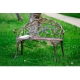 thumbnail image 1 of Banc de Jardin en Métal BRONZE pour Roses, 1 of 4