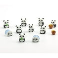 thumbnail image 5 of Holzlrgus 12 Pcs Cute Panda Miniatures - Honey Bucket Fairy Garden Moss DIY Terrarium Crafts Home Décor Ornaments., 5 of 5