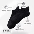 thumbnail image 2 of Socks Men's socks Spring and summer mesh breathable solid color cotton socks stereo heel, 2 of 5