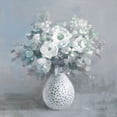 thumbnail image 2 of Nai, Danhui 12x12 White Modern Wood Framed Museum Art Print Titled - Touch of Spring II Sage, 2 of 4