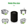 thumbnail image 2 of Greeniant Filtro de fuente para mascotas de 16 piezas, esponja para perros y gatos, componentes para máquina de beber, filtro, componente de filtración, Suministros para perros Greeniant BFH001220-00, 2 of 6