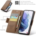 thumbnail image 4 of Funda tipo cartera para Samsung Galaxy S21 Plus 5G con tarjetero y soporte magnético [bloqueo RFID], funda protectora de cuero con tapa para Samsung Galaxy S21 Plus 5G de 6,7 pulgadas, 4 of 6
