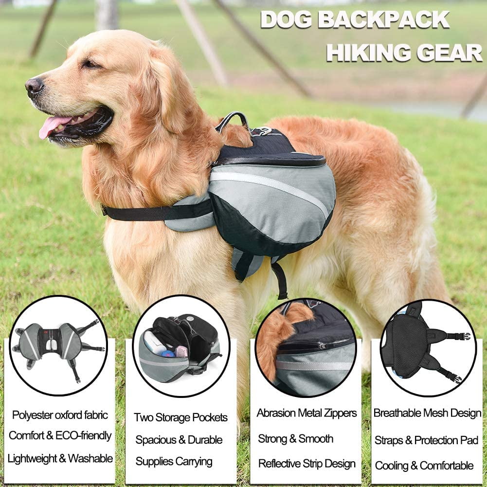 Dog saddle pack sale