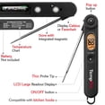 thumbnail image 2 of TempPro TP03BW Digital Instant Read Meat Thermometer Food Candy Cooking Kitchen with Magnet and Backlight for Oil Deep Fry Smoker Grill BBQ, 2 of 8