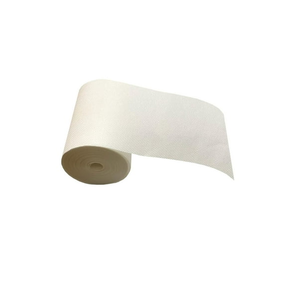 for Home Sewing - 4 Inch Wide, White, Iron On/Fusible Buckram/Heading Tape - 12 Yard Piece - Style #2277-4
