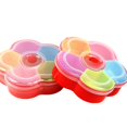 thumbnail image 5 of Plato de fruta de flor de ciruelo, plato de fruta de sala de estar, plato de semillas de melón de plástico con tapa, caja de dulces de boda de Año Nuevo, 5 of 5