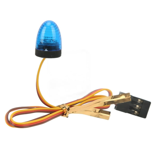 RC Car Alarming Light,RC Car Lamp 5 Light Modes 10x15mm LED Warning Light For 1/10 RC Car