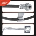 thumbnail image 5 of A-Premium Front Passenger Brake Hydraulic Hose Compatible with Select Ford Models - For F-250 Super Duty, For F-350 Super Duty 2013-2016, RWD Only - Replace# DC3Z2078M, 5 of 8