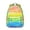 Yellow-31, variant on Exotic Students Backpack Pineapples Hawaiian Hawaii Tropical School Bag with Fruit Summer Yellow Golden Design, Lightweight and Adjustable Strap